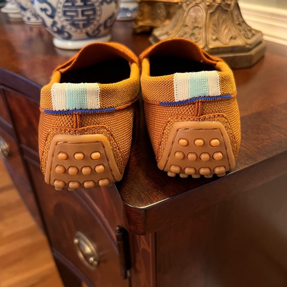 NWOB Women's Rothy's The Driver Driving Loafers Flats Shoes in Cognac Size 6.5 - Picture 5 of 8